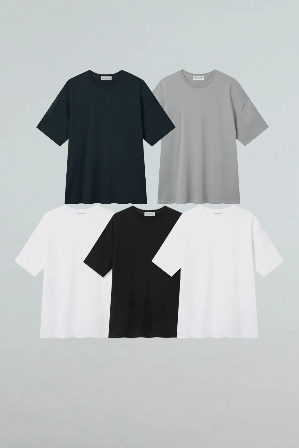 Luxe Comfort, Cotton Modal Blend Anyone Over Fit Short Sleeve T-Shirt First Collection